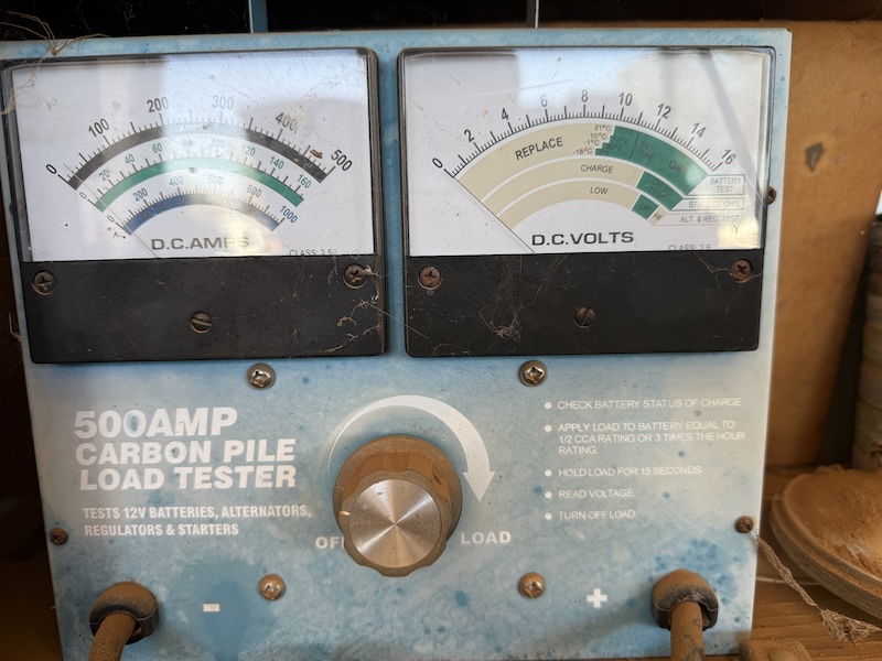 118 Battery load tester