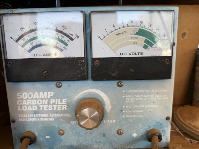 118 Battery load tester