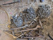 119 Chains x 3 with 7 x dogs