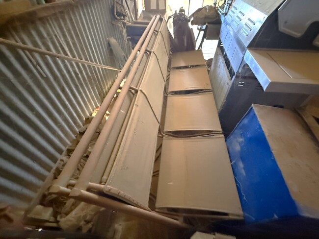 139 Vintage collapsible 4 seats x 2 rows 2