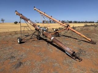 030 Blue unknown brand auger approx. 28f x 22cm