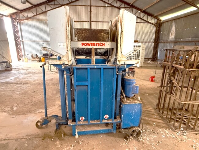 032c 79 Powertech electric wool press 6