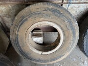 077 115 Tyre with rim Triangle TR666 10.00 R20 good suit trailer or steer drive