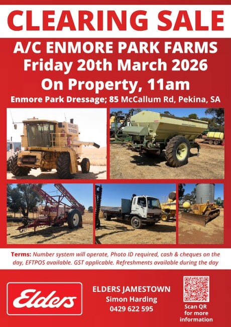 CLEARING SALE POSTER A4