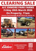 CLEARING SALE POSTER A4