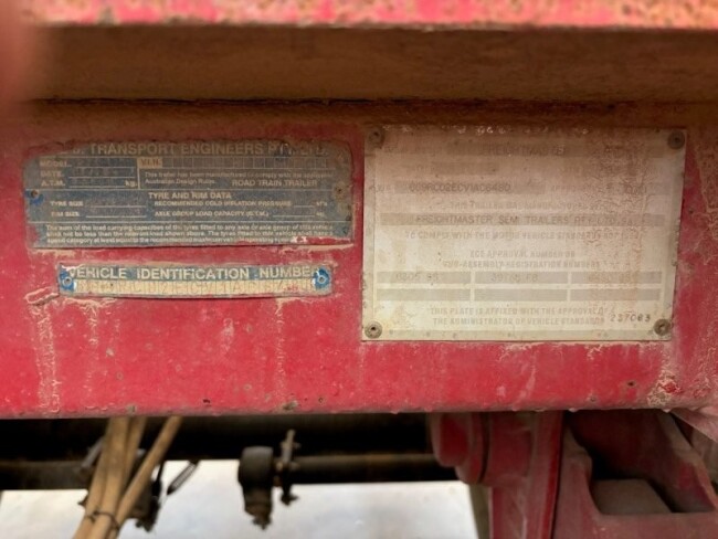 09 Dolly Compliance Plates