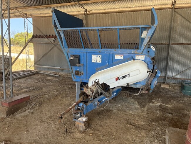 Brandt Hay Bale Feeder 1