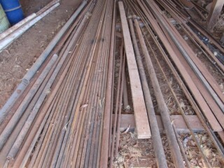 40. Bore Rods Steel Encased in Propol with Brass Fittings