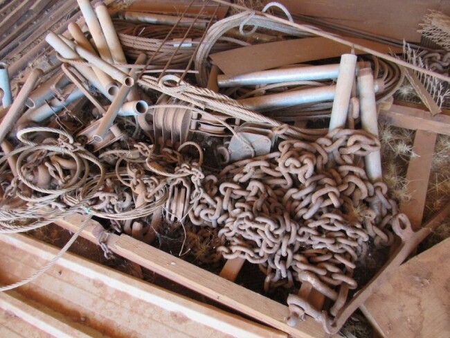 45. Bore Pulling Pulley Blocks steel cabling